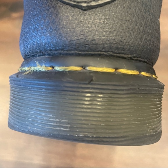 Dr. Martens Men's Earlstoke Black Steel Toe Work Boots Size 13 - Picture 15 of 16